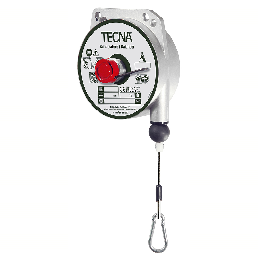 Tecna Balanszer, alumínium ház, 2 m PP, 4 - 6 kg termék fő termékképe